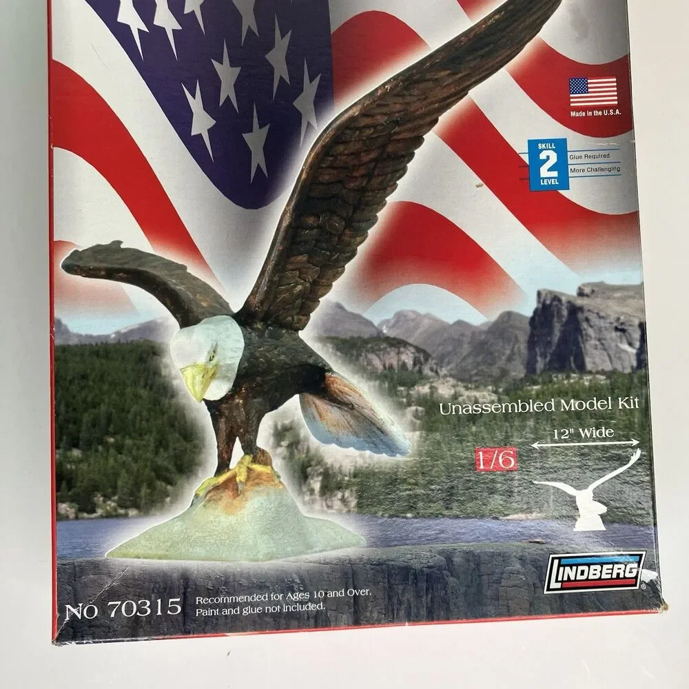 Lindberg American Eagle 1/6 Scale Model Kit #70315 - 12